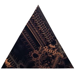 Fractals Abstraction Tla Designs Wooden Puzzle Triangle