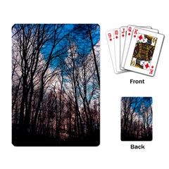 Winter Tree Park Sky Nature Playing Cards Single Design (rectangle) by Simbadda