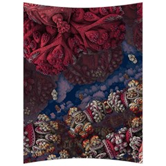 Fractals 3d Graphics Designs Back Support Cushion by Simbadda