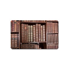 Library Books Knowledge Magnet (name Card) by Simbadda