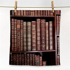 Library Books Knowledge Face Towel by Simbadda