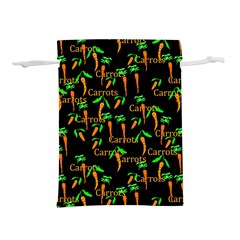 Carrots Pattern Lightweight Drawstring Pouch (s)