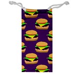 Burger Pattern Jewelry Bag Front