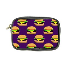 Burger Pattern Coin Purse by bloomingvinedesign