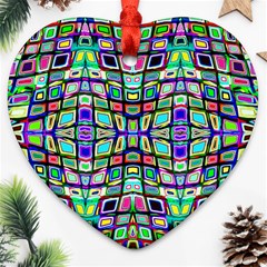 Na 1 Heart Ornament (two Sides) by ArtworkByPatrick