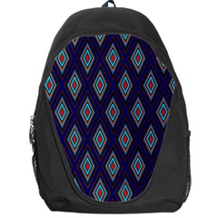 Colorful Diamonds Pattern3 Backpack Bag by bloomingvinedesign