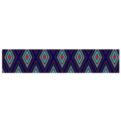 Colorful diamonds pattern3 Small Flano Scarf