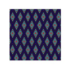 Colorful diamonds pattern3 Small Satin Scarf (Square)