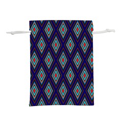 Colorful diamonds pattern3 Lightweight Drawstring Pouch (S)