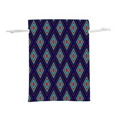 Colorful Diamonds Pattern3 Lightweight Drawstring Pouch (l)