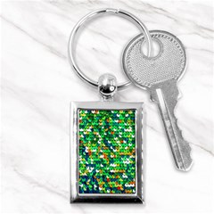 Funky Sequins Key Chain (rectangle)