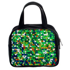 Funky Sequins Classic Handbag (two Sides) by essentialimage