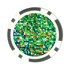 Funky Sequins Poker Chip Card Guard (10 Pack) by essentialimage