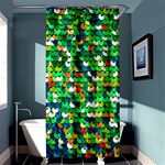 Funky Sequins Shower Curtain 36  x 72  (Stall)  Curtain(36 X72 ) - 33.26 x66.24  Curtain(36 X72 )