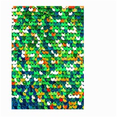 Funky Sequins Large Garden Flag (two Sides) by essentialimage