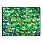 Funky Sequins Double Sided Fleece Blanket (Small)  45 x34  Blanket Front