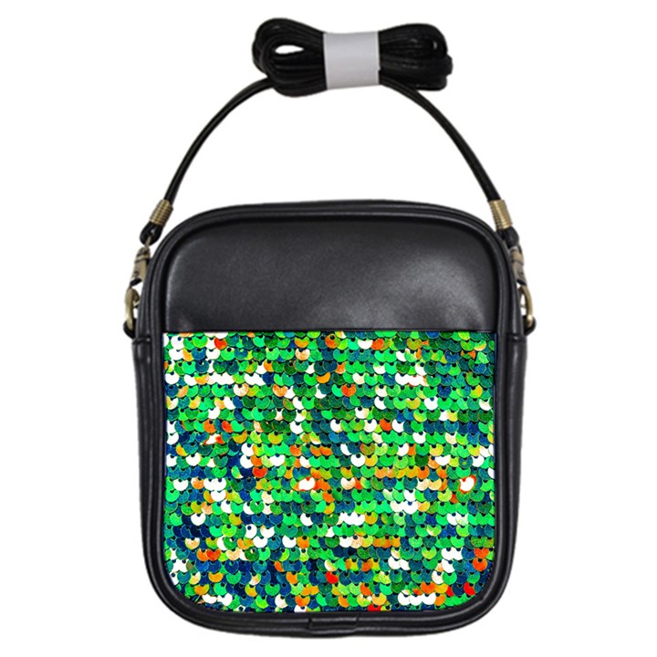 Funky Sequins Girls Sling Bag