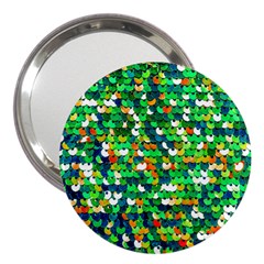 Funky Sequins 3  Handbag Mirrors by essentialimage