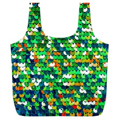 Funky Sequins Full Print Recycle Bag (xl) by essentialimage