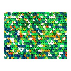 Funky Sequins Double Sided Flano Blanket (mini)  by essentialimage