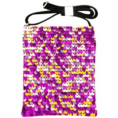 Funky Sequins Shoulder Sling Bag by essentialimage