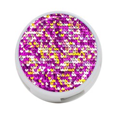 Funky Sequins 4-port Usb Hub (one Side) by essentialimage