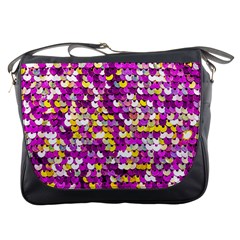 Funky Sequins Messenger Bag by essentialimage