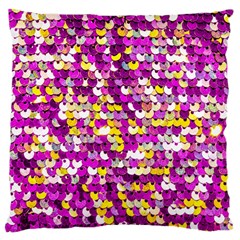 Funky Sequins Large Cushion Case (one Side)