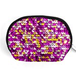 Funky Sequins Accessory Pouch (Medium) Front