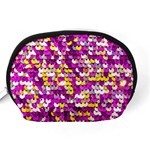 Funky Sequins Accessory Pouch (Medium) Back