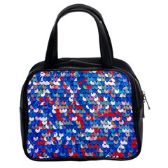 Funky Sequins Classic Handbag (two Sides) by essentialimage