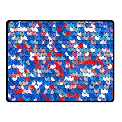 Funky Sequins Fleece Blanket (small) by essentialimage