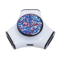 Funky Sequins 3-port Usb Hub by essentialimage