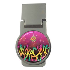 Dancing Colorful Disco Money Clips (Round) 