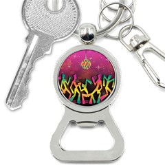 Dancing Colorful Disco Bottle Opener Key Chain