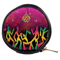 Dancing Colorful Disco Mini Makeup Bag