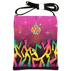 Dancing Colorful Disco Shoulder Sling Bag