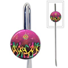 Dancing Colorful Disco Book Mark by Bajindul