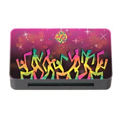 Dancing Colorful Disco Memory Card Reader with CF