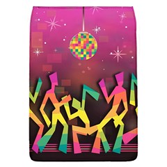 Dancing Colorful Disco Removable Flap Cover (L)