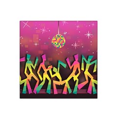 Dancing Colorful Disco Satin Bandana Scarf by Bajindul