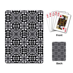 Fabric Geometric Shape Playing Cards Single Design (rectangle) by HermanTelo