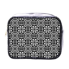 Fabric Geometric Shape Mini Toiletries Bag (one Side) by HermanTelo