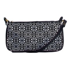 Fabric Geometric Shape Shoulder Clutch Bag