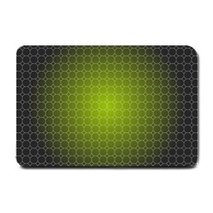 Hexagon Background Plaid Small Doormat  by Mariart