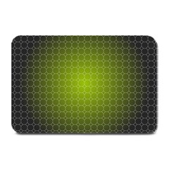 Hexagon Background Plaid Plate Mats by Mariart