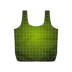 Hexagon Background Plaid Full Print Recycle Bag (s) by Mariart