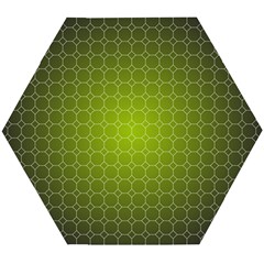 Hexagon Background Plaid Wooden Puzzle Hexagon