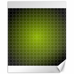 Hexagon Background Plaid Canvas 16  X 20  by Mariart