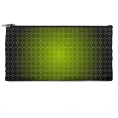 Hexagon Background Plaid Pencil Cases